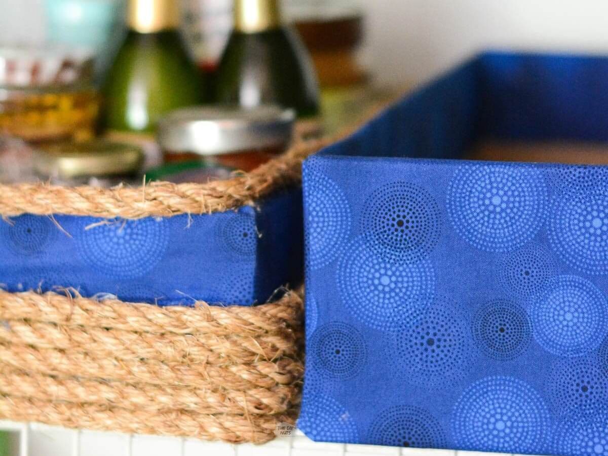 Easy DIY Cloth Storage Boxes From Old Cardboard Boxes