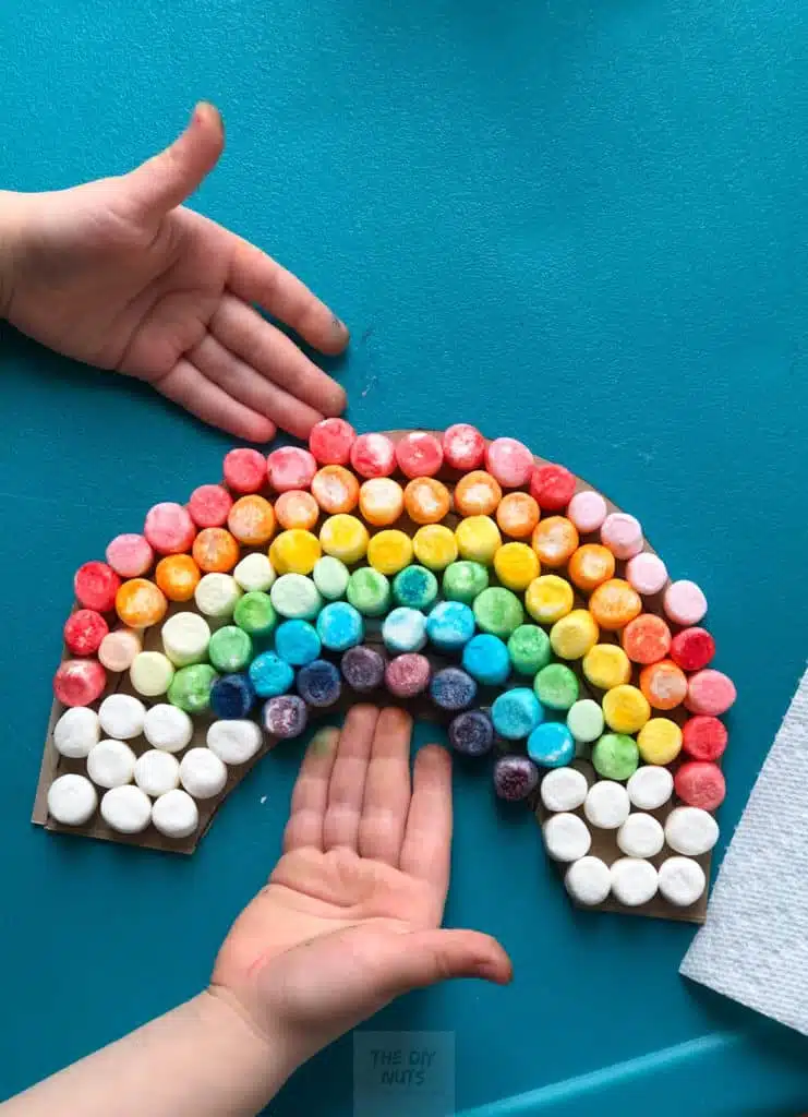 Easy Rainbow Craft for Toddlers