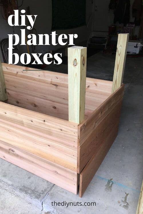 DIY Planter Boxes