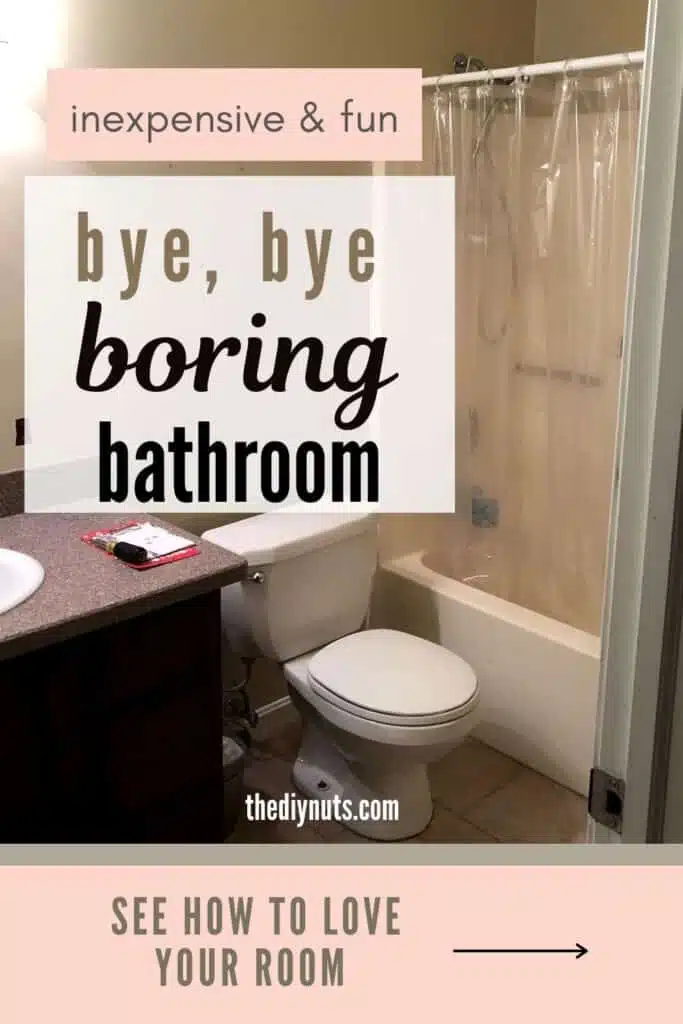 Bye bye boring bathroom
