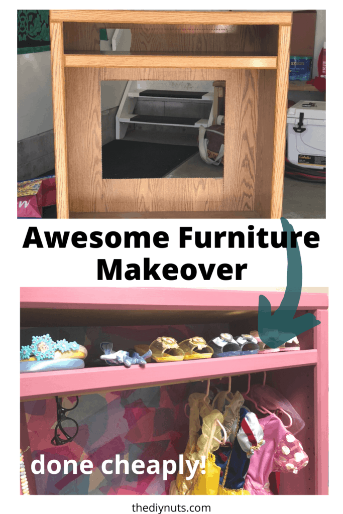 Awesome furniture makeover done cheaply