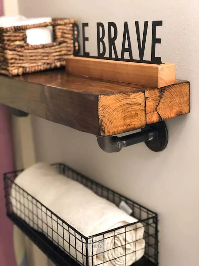 40 Epic Diy Shelves For Any Home Decor, Best Way To Paint Wood Shelves In Bathroom