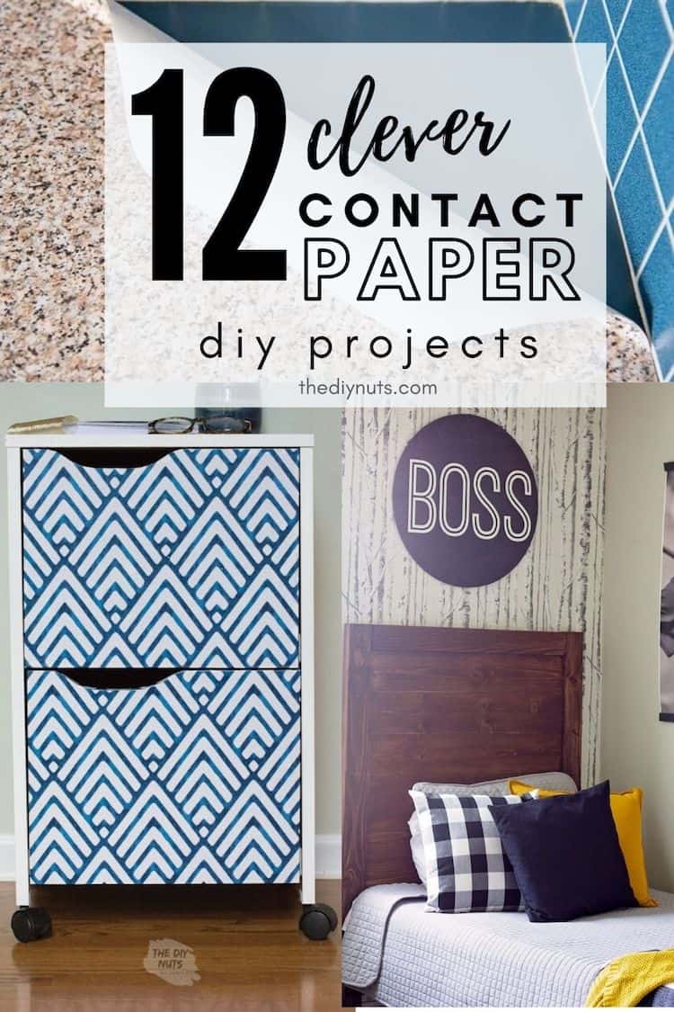 12 clever contact paper diy projects