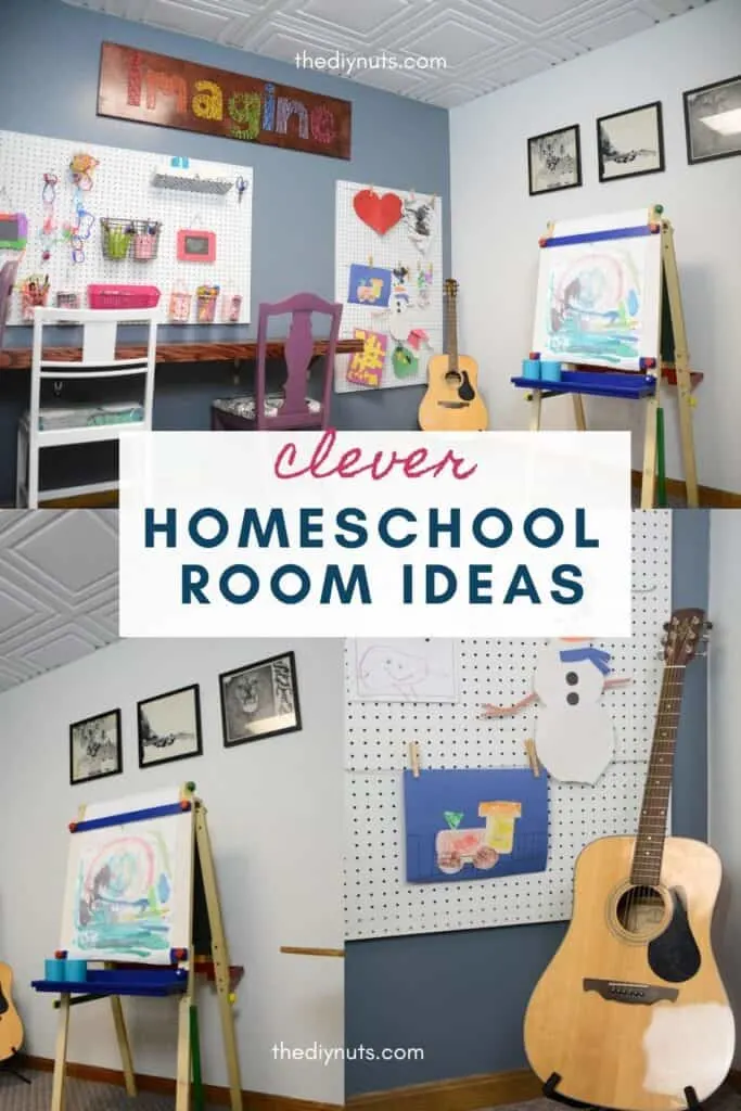 clever homeschool room ideas