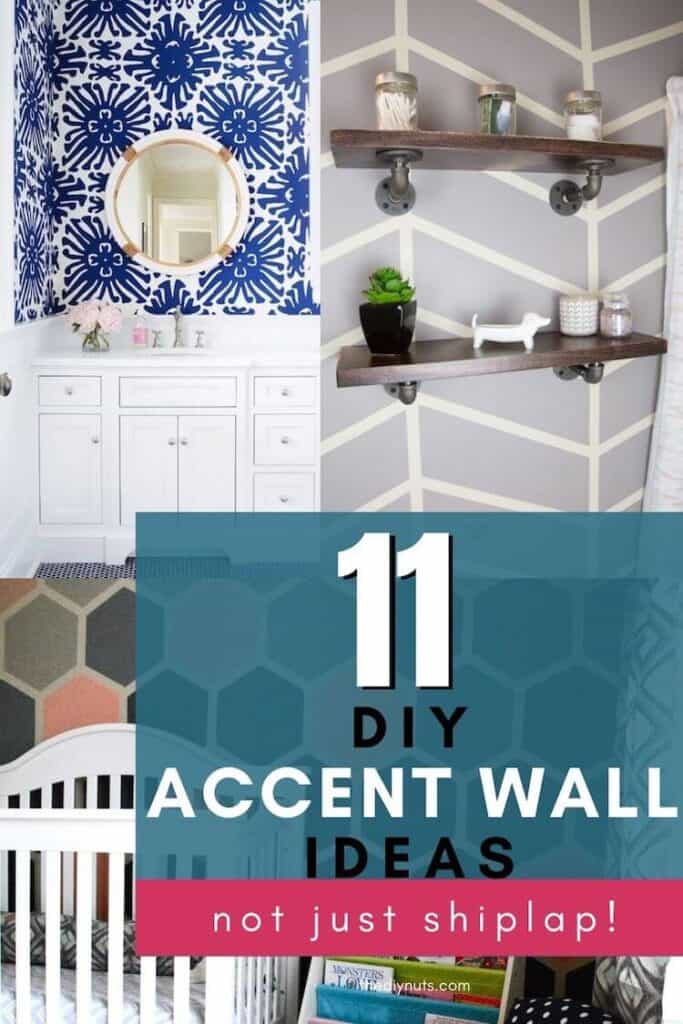 11 DIY Accent Wall Idea Not just shiplap
