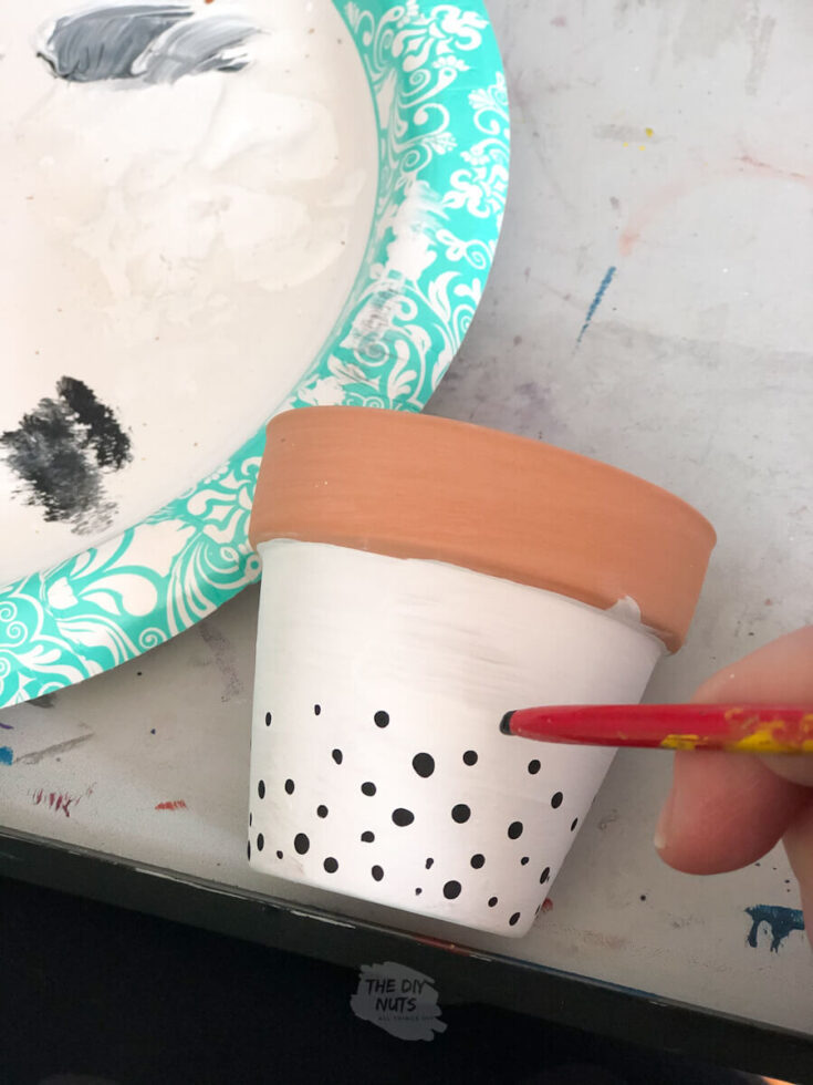 Easy Painted Flower Pot Design Ideas - The DIY Nuts