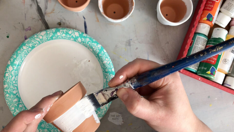 Easy Painted Flower Pot Design Ideas - The DIY Nuts