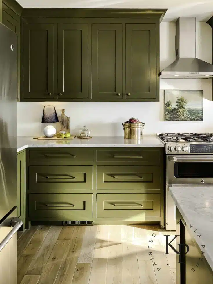 Are Green Kitchen Cabinets The Next New, Images Of Kitchen Cabinets Painted Green