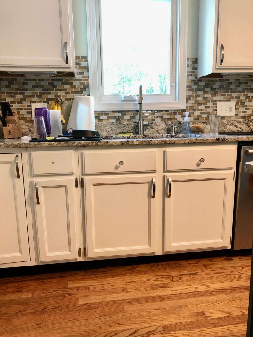 How To Easily Paint Cabinet Doors - The DIY Nuts