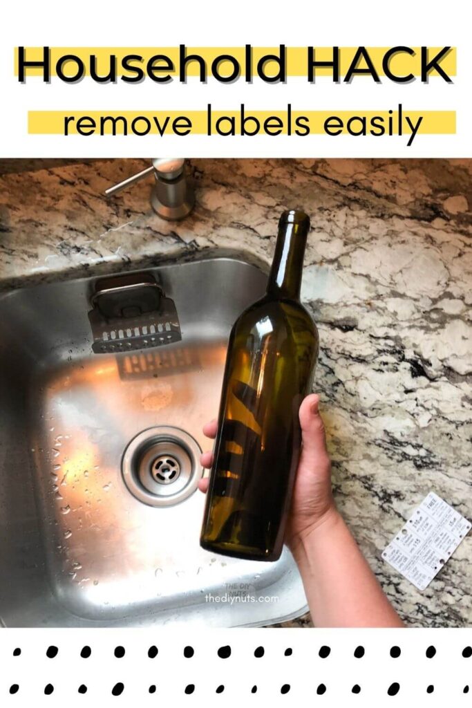 household hack to remove labels and stickers easily