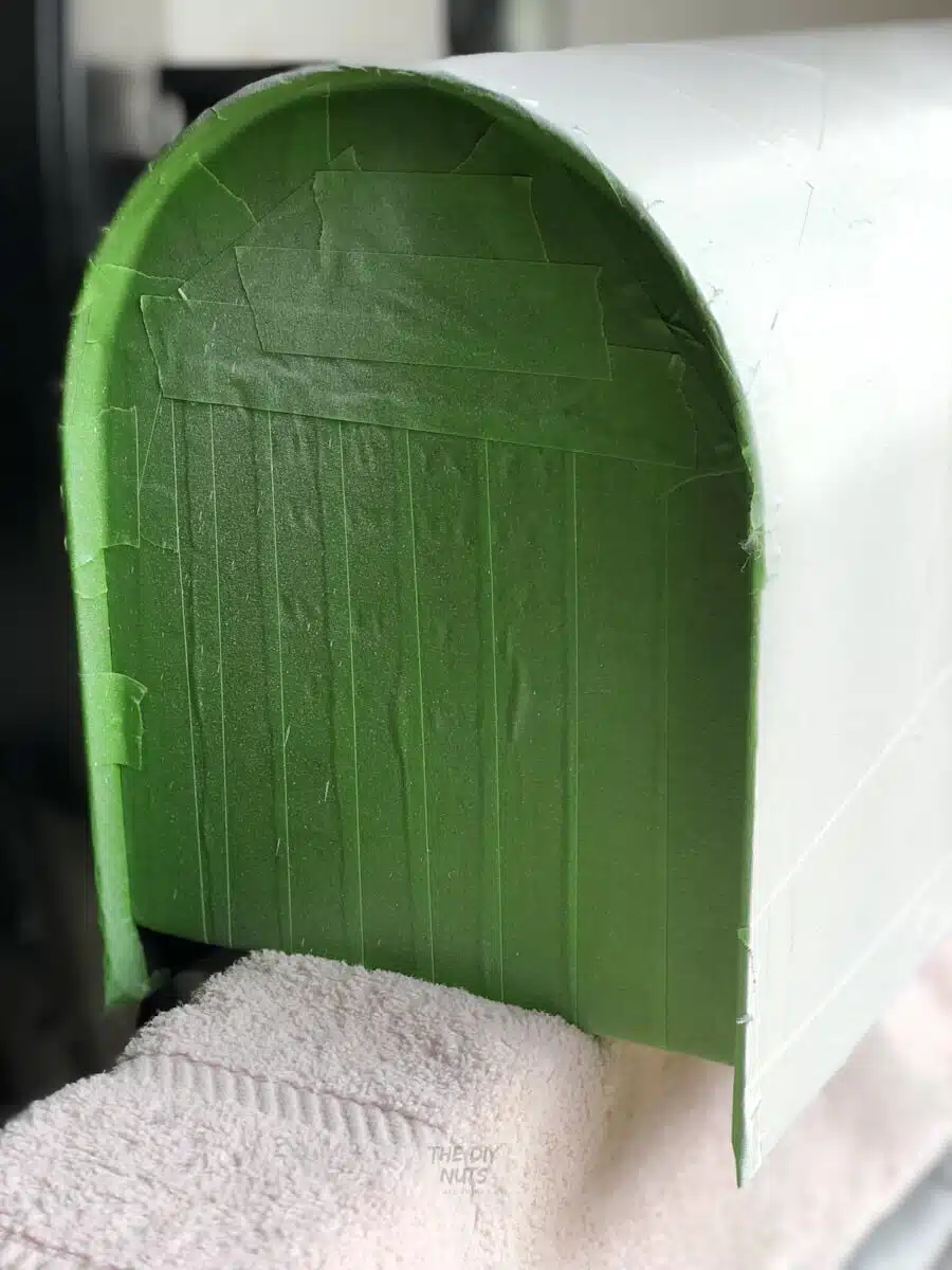 taped creative mailbox design