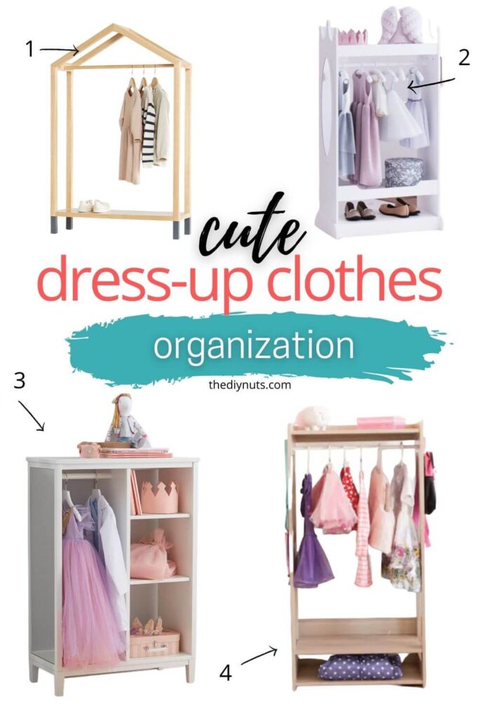 4 dress-up clothes storage ideas you can buy