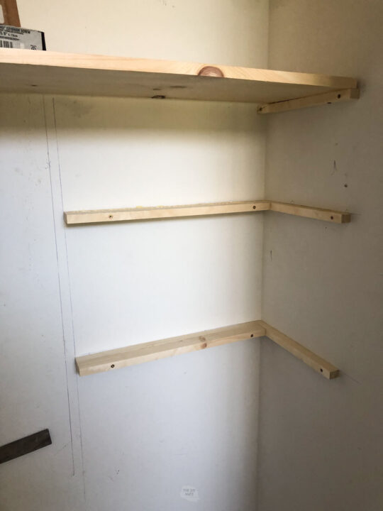 How to Build DIY Closet Shelves - The DIY Nuts