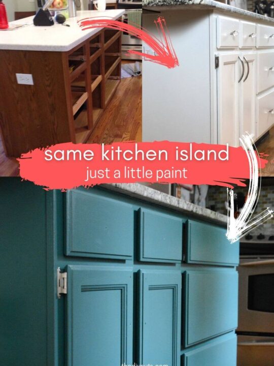 How To Repaint Painted Cabinets Our, How Do You Paint Already Painted Kitchen Cabinets