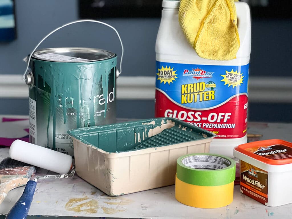 How To Repaint Painted (Our Green Kitchen The DIY Nuts