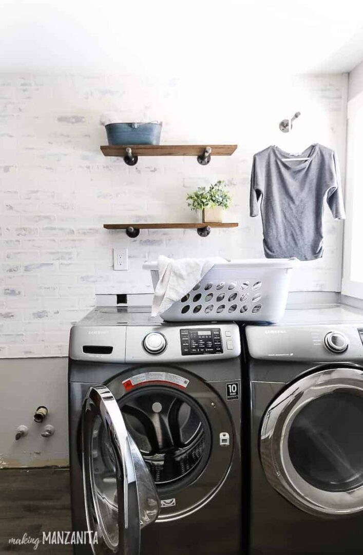 11 Unique DIY Laundry Room Shelves & Shelving Ideas The DIY Nuts