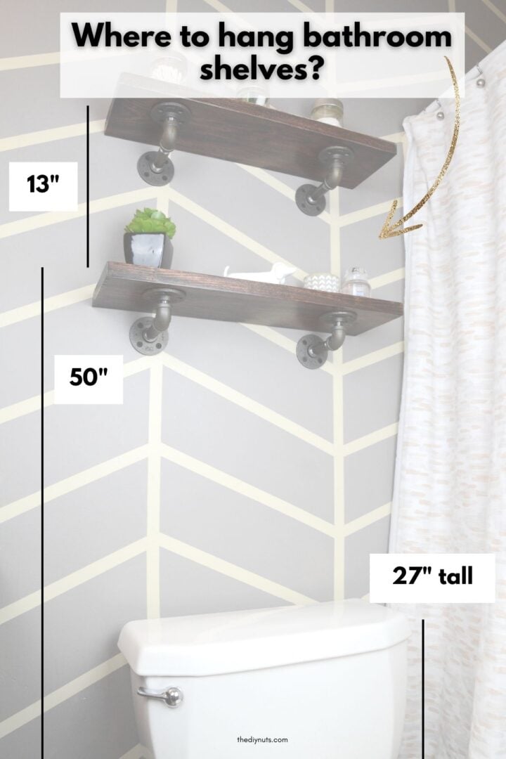 20+ Unique DIY Bathroom Shelving Ideas The DIY Nuts