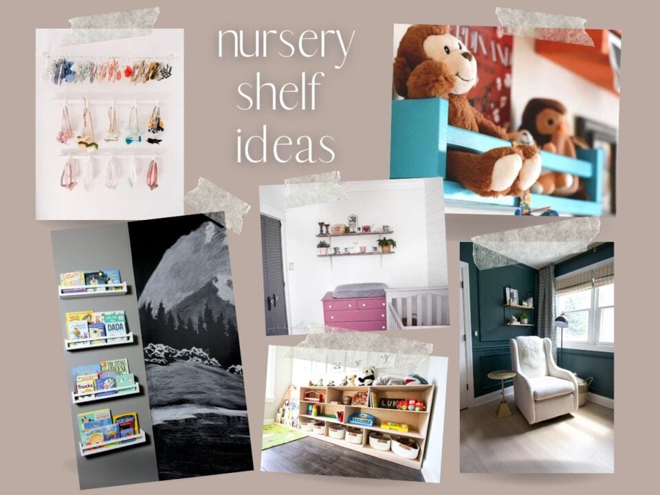 14+ Nursery Shelf Ideas That Are Playful & Practical The DIY Nuts