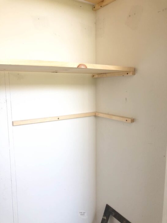 How to Build DIY Closet Shelves The DIY Nuts