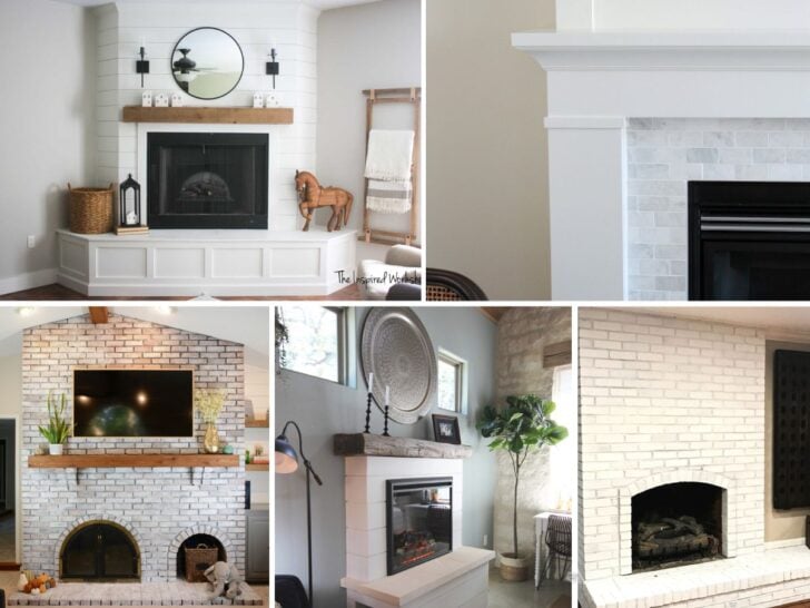 14 Unique DIY Fireplace Remodel Ideas - The DIY Nuts