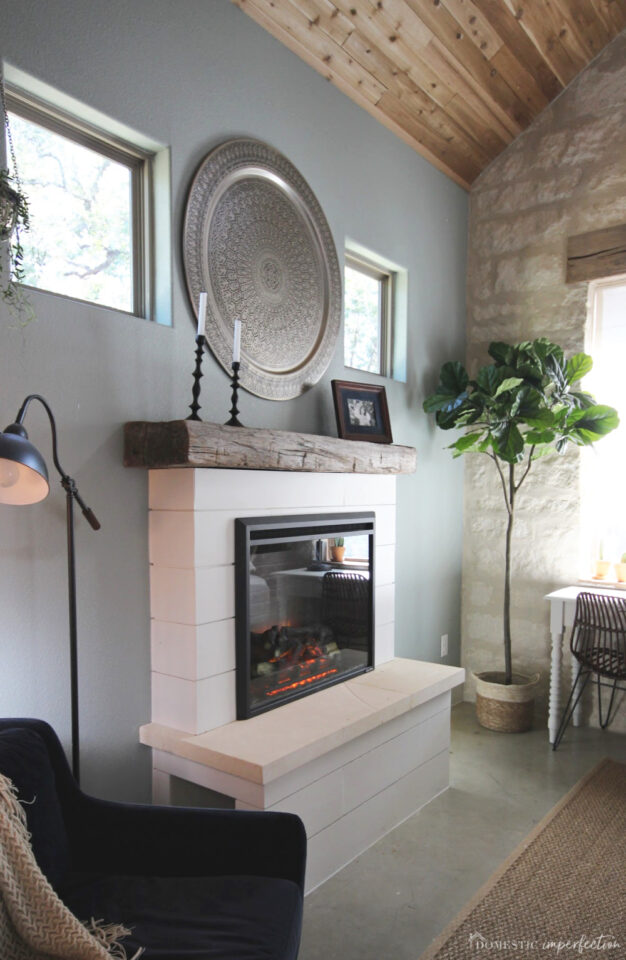 14 Unique DIY Fireplace Remodel Ideas - The DIY Nuts