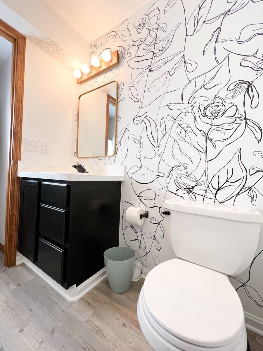 12 Stunning Bathroom Accent Wall Design Ideas - The DIY Nuts