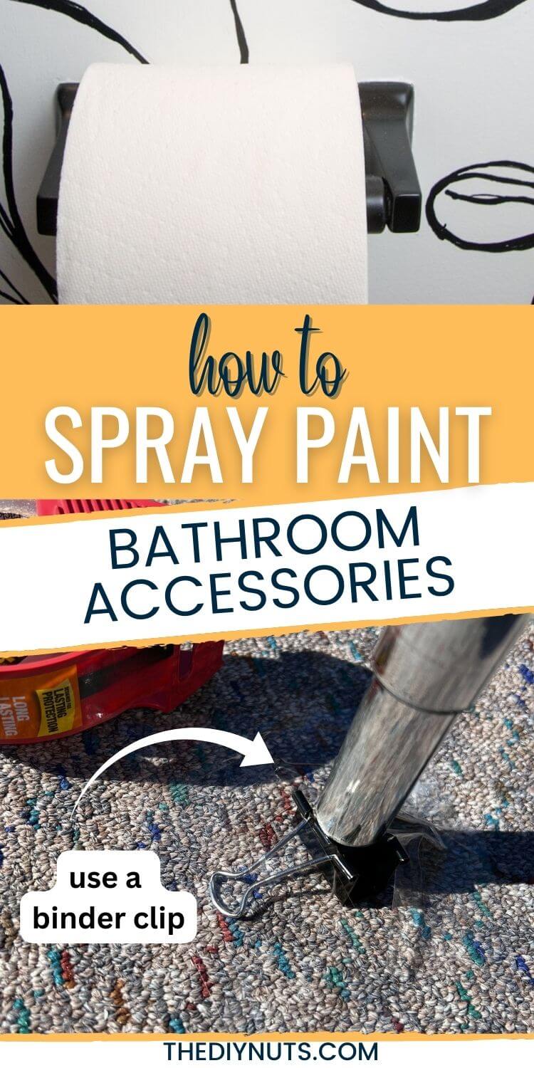 How To Easily Paint Your Bathroom Accessories The DIY Nuts