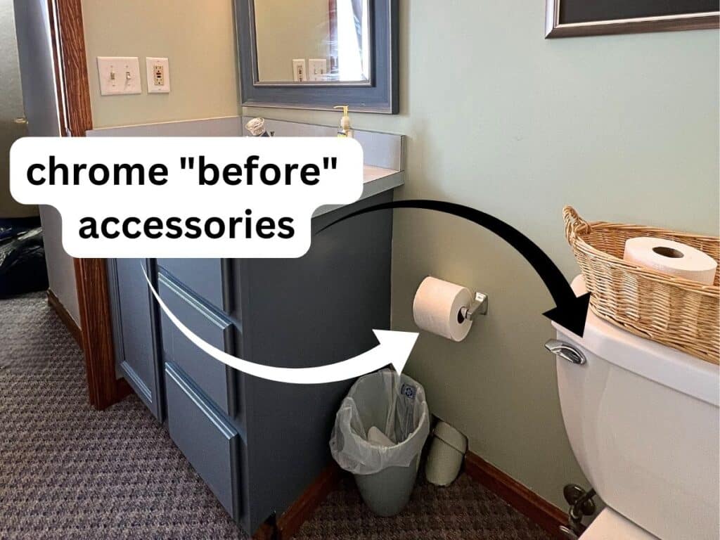 How To Easily Paint Your Bathroom Accessories - The DIY Nuts