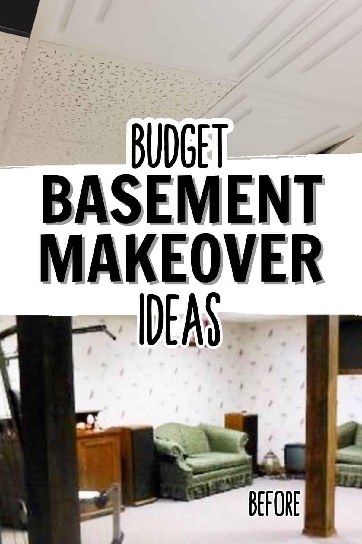 Easy DIY Budget Basement Makeover Ideas & Tips - The DIY Nuts