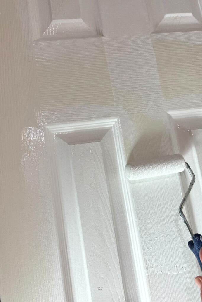 How To Paint A Door (Easy DIY Tutorial) - The DIY Nuts