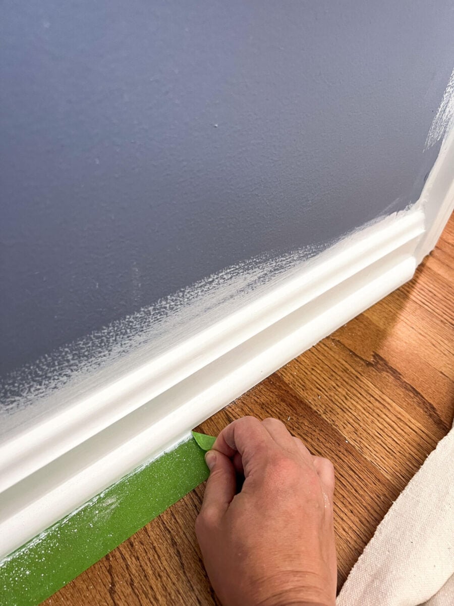 Easy Tips For Painting Trim White (DIY Tutorial) - The DIY Nuts