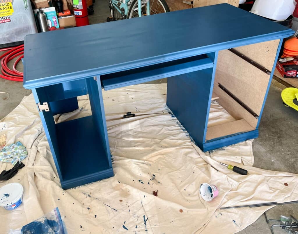 Easy Chalk Paint Desk Makeover (Using A DIY Paint Recipe) The DIY Nuts