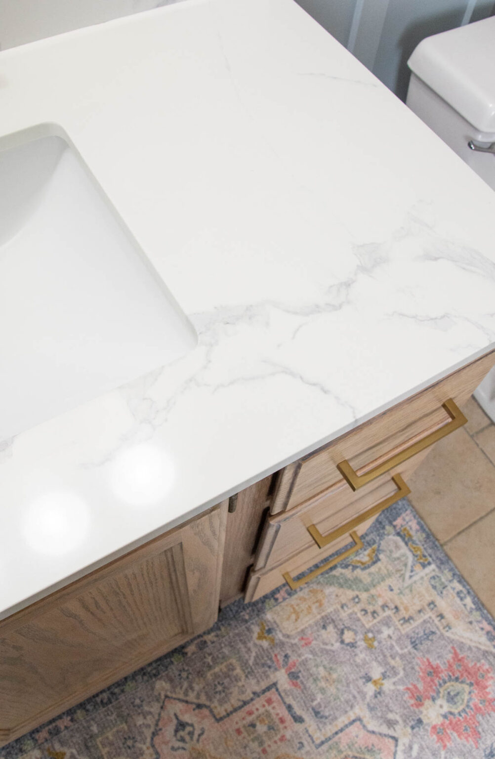 Modernize Your 90s Bathroom With A Boho Chic & Pastel Makeover - The ...